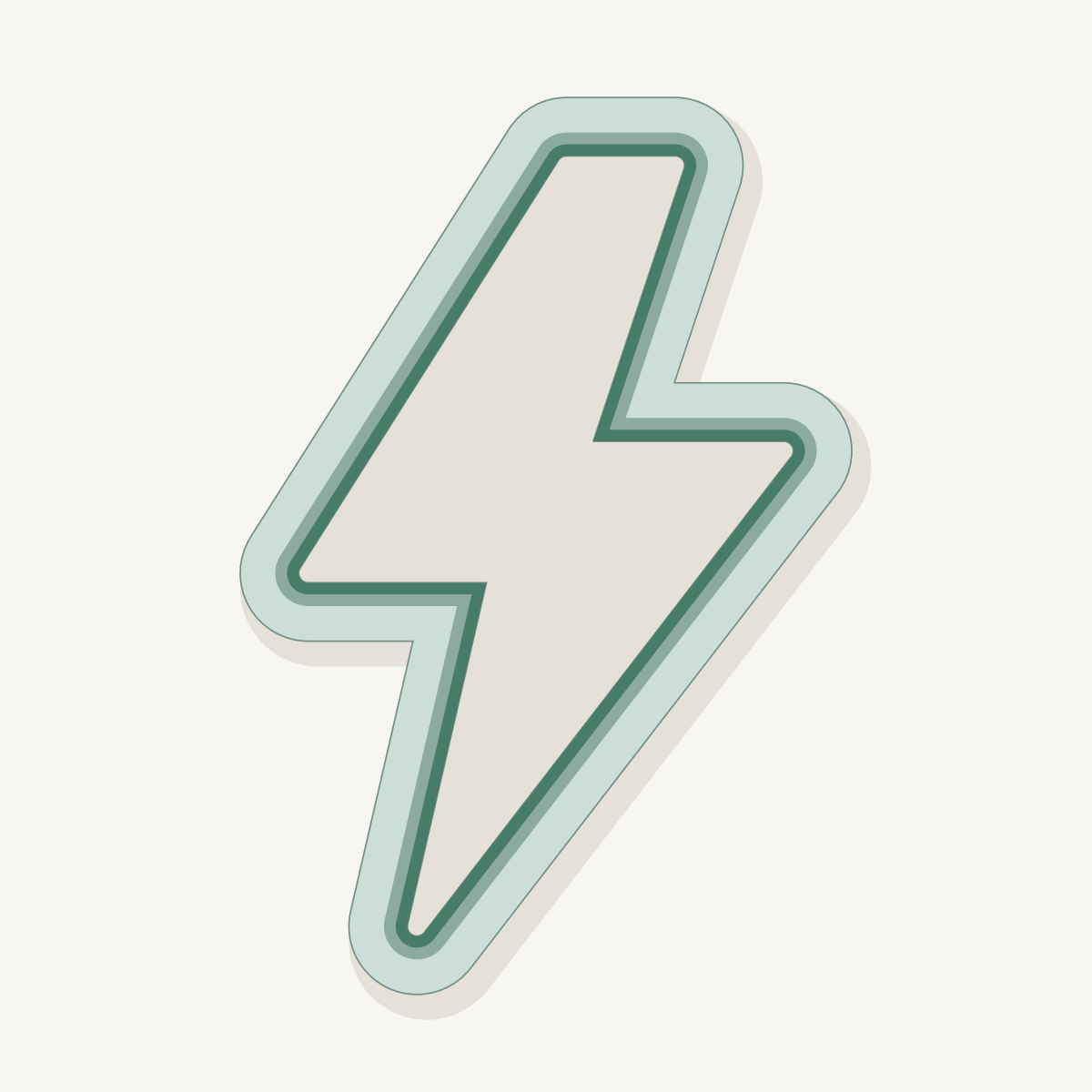 Éclair Énergie : vue numérique de dessus de l’emporte-pièce